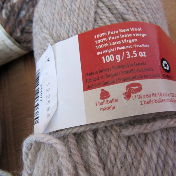 Lot of 3 sks of Wool, not used - Picture 3 of 5